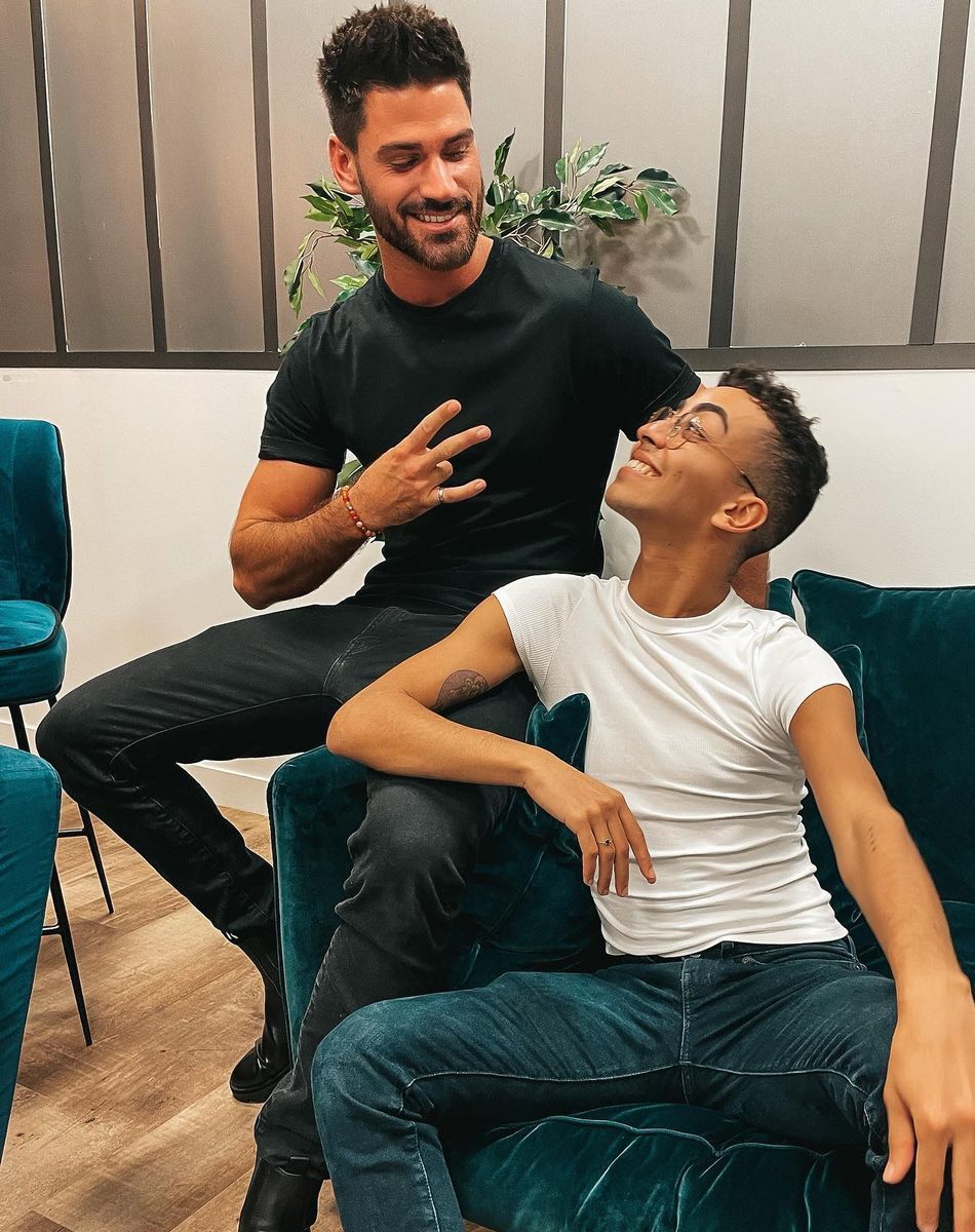 Jordan Mouillerac et Bilal Hassani complices sur Instagram