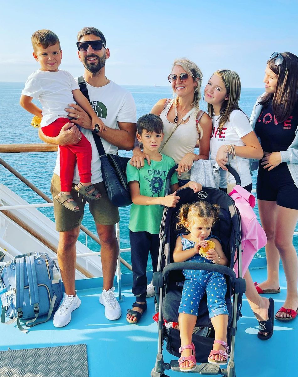 La famille Dol de "Familles nombreuses" en Italie, juillet 2021