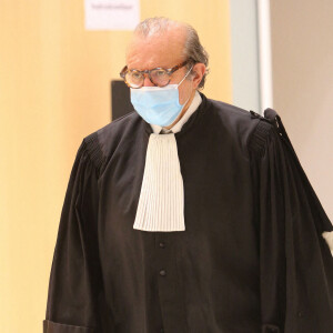 L'avocat Hervé Temime - Arrivées au dernier jour des plaidoiries du procès des "écoutes téléphoniques" (affaire Bismuth) au Tribunal de Paris. Le 10 décembre 2020 © Panoramic / Bestimage 