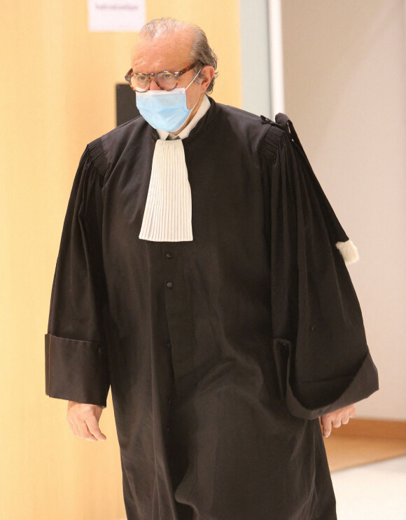 L'avocat Hervé Temime - Arrivées au dernier jour des plaidoiries du procès des "écoutes téléphoniques" (affaire Bismuth) au Tribunal de Paris. Le 10 décembre 2020 © Panoramic / Bestimage 