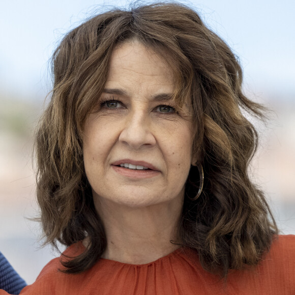 Valérie Lemercier (réalisatrice) au photocall du film Aline (hors compétition) lors du 74ème festival international du film de Cannes le 14 juillet 2021 © Borde / Jacovides / Moreau / Bestimage 