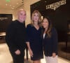 Andre Agassi et sa femme Steffi Graf à l'inauguration d'une nouvelle boutique Longines à Las Vegas le 31 octobre 2018.