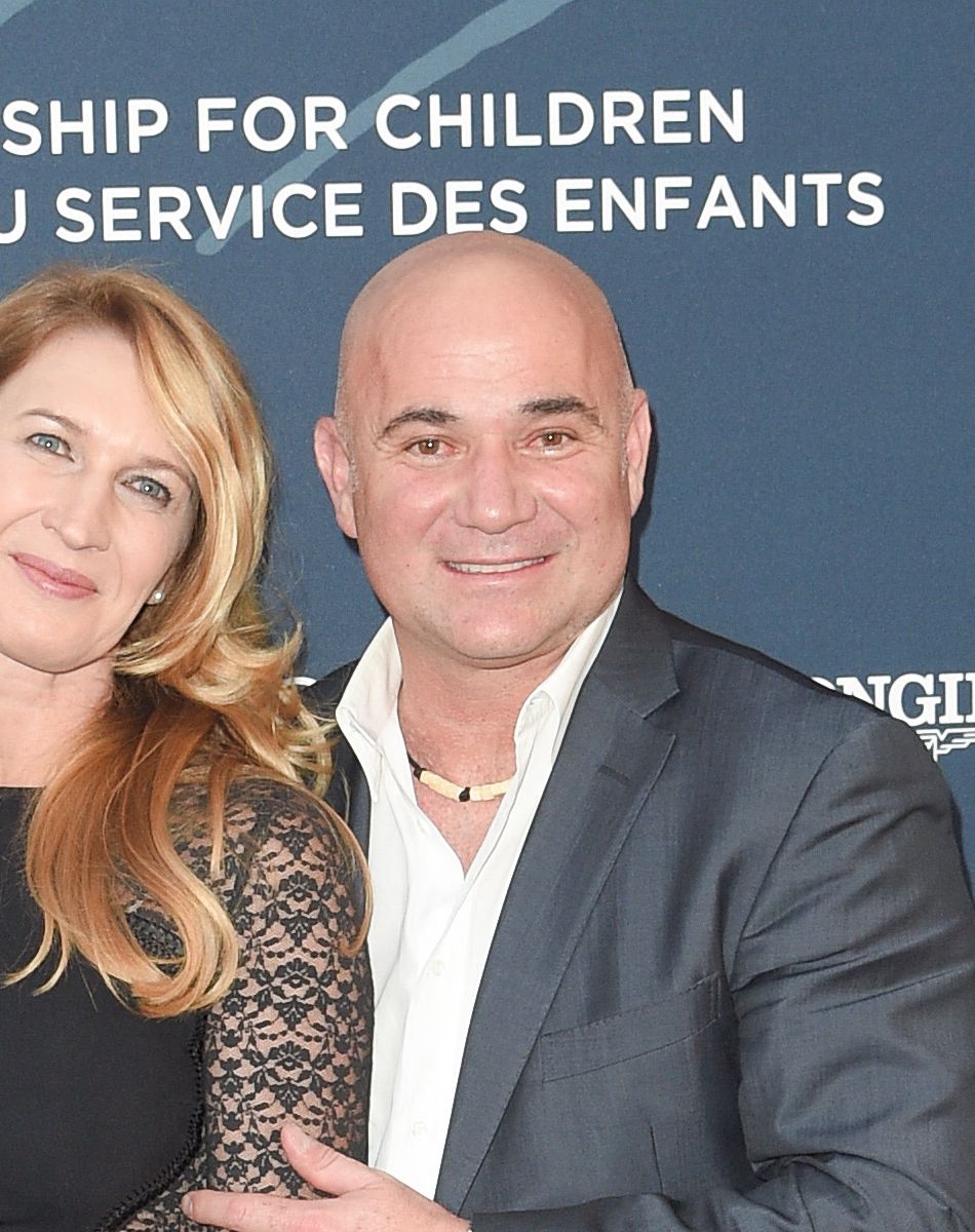 Steffi Graf et son mari André Agassi - Longines a organisé un Gala de charité en l'honneur de Steffi (Stefanie) Graf et de André Agassi avec les associations caritatives "Children for Tomorrow" et "The André Agassi Foundation for Education" au Musée Rodin à Paris avec qui la marque célèbre ses 10 ans de partenariat. Longines donnera le coup d'envoi d'une vente aux enchères de montres exclusives en faveur des associations de Steffi Graf et de André Agassi. Paris le 2 juin 2018 © Guirec Coadic/Bestimage