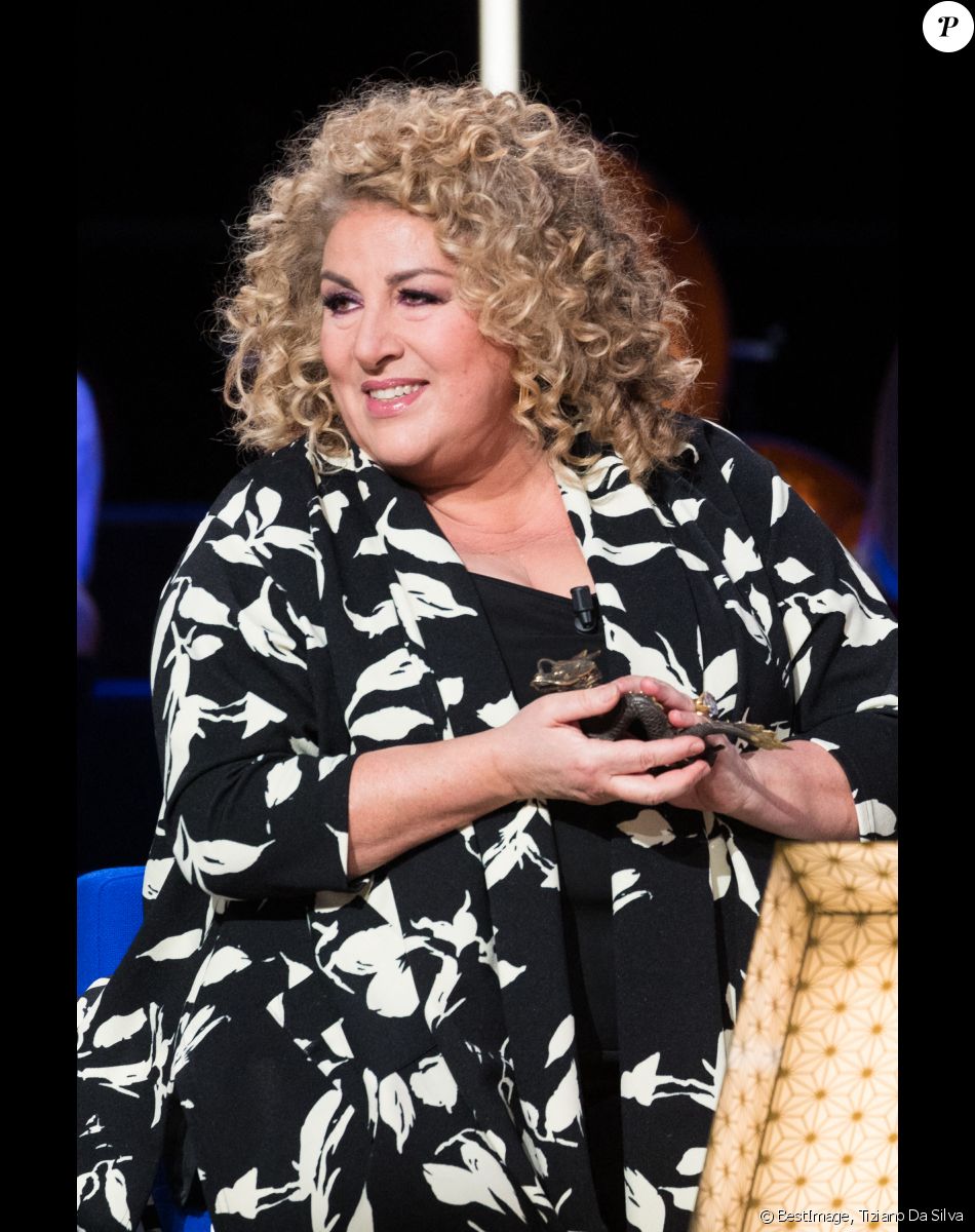 Exclusif - Marianne James - Enregistrement de l'émission "La Boîte à Secrets", présentée par F.Bollaert et qui sera diffusée le 22 janvier sur France 3. Le 18 janvier 2021 © Tiziano Da Silva / Bestimage