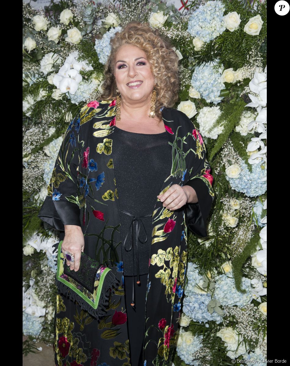Marianne James - Photocall de la 16ème soirée Sidaction dans la salle de réception du Pavillon d'Armenonville à Paris, France, le 26 janvier 2018. © Olivier Borde/Bestimage