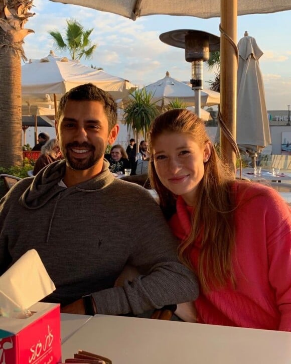 Nayel Nassar et Jennifer Gates en vacances.