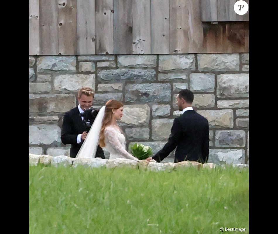 Mariage de Jennifer Gates et Nayel Nassar dans le ranch familial à