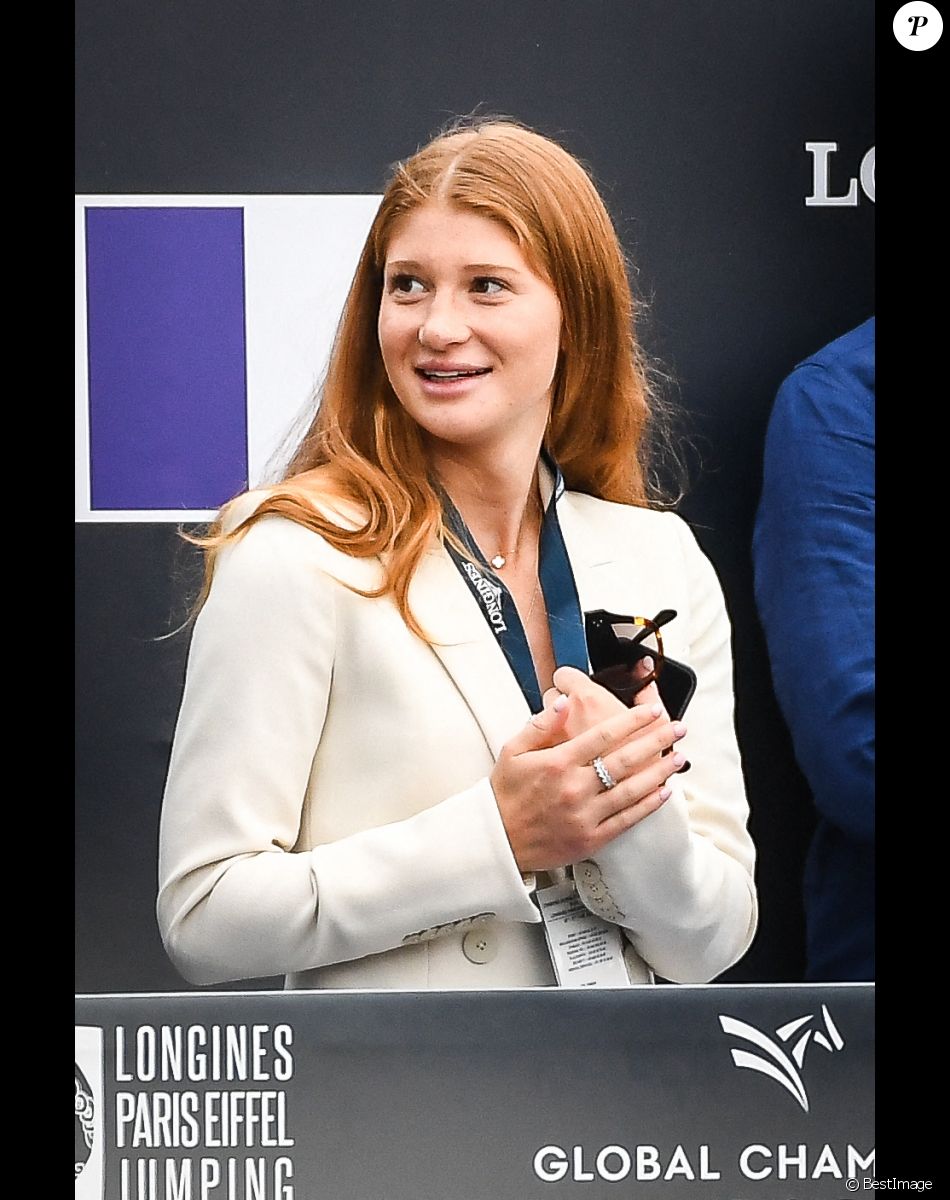Jennifer GATES - Les personnalités assistent au Longines Paris Eiffel Jumping au Champ de Mars, le 26 juin 2021.