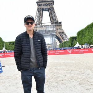 Guillaume Canet - Les personnalités assistent au Longines Paris Eiffel Jumping au Champ de Mars, le 27 juin 2021. © Veeren / Bestimage 