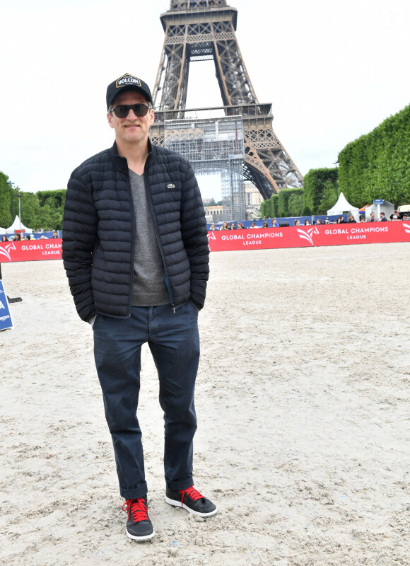 Guillaume Canet - Les personnalités assistent au Longines Paris Eiffel Jumping au Champ de Mars, le 27 juin 2021. © Veeren / Bestimage 