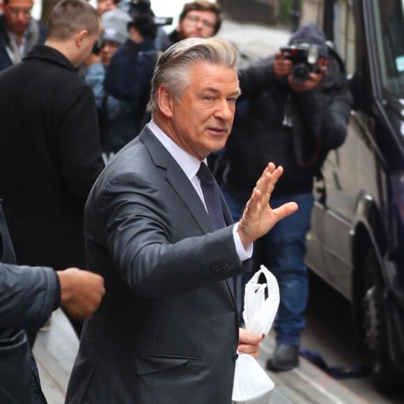 Alec Baldwin est allé déjeuner au restaurant The View à New York, le 7 février 2020