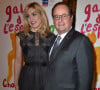 François Hollande et sa compagne Julie Gayet - 27ème Gala de l'Espoir de la Ligue contre le cancer au Théâtre des Champs-Elysées à Paris, le 22 octobre 2019.