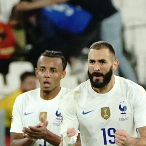 Karim Benzema (France) - Match de football en ligue des Nations : La France bat la Belgique 3-2 au Juventus Stadium à Turin le 7 octobre 2021. © Norbert Scanella / Panoramic / Bestimage