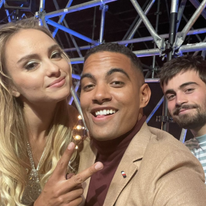 Terence Telle et Clément Rémiens sont venus soutenir Aurélie Pons dans "Danse avec les stars" - Instagram