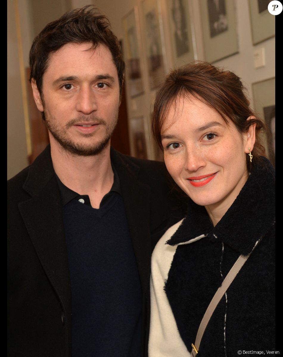 Jérémie Elkaïm et Anaïs Demoustier - UniFrance décerne le "French Cinema Award" à Isabelle Huppert au ministère de la culture à Paris, le 16 janvier 2017. © Veeren/Bestimage