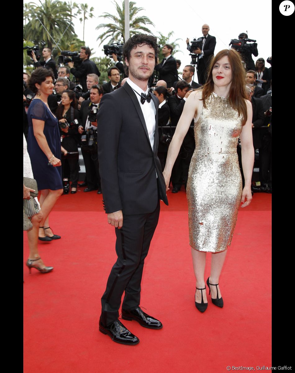Jérémie Elkaïm et Valérie Donzelli - Montée du film "Midnight in Paris", 64e Festival de Cannes. © Guillaume Gaffiot/Bestimage
