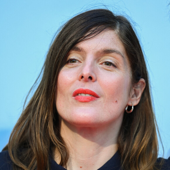 Valérie Donzelli - Photocall du téléfilm "Nona et ses filles" lors du Festival du Film de Fiction de La Rochelle. Le 16 septembre 2021.