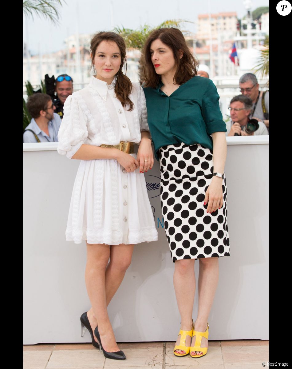 Anaïs Demoustier et Valérie Donzelli - Photocall du film "Marguerite & Julien" lors du 68e Festival international du film de Cannes.