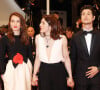 Anaïs Demoustier, Valérie Donzelli, Jérémie Elkaïm - Montée des marches du film "Marguerite & Julien" lors du 68e Festival de Cannes. Le 19 mai 2015.