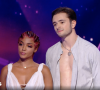 Wejdene et Samuel Texier éliminés de "Danse avec les stars", sur TF1 vendredi 22 octobre 2021.