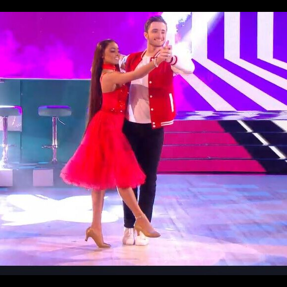Wejdene et Samuel Texier dans "Danse avec les stars 2021", le 15 octobre, sur TF1