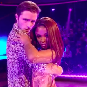 Wejdene et Samuel Texier dans "Danse avec les stars" - TF1