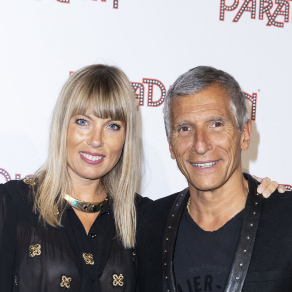 Nagui et sa femme Mélanie Page - Photocall de la générale "L'Oiseau Paradis" au Paradis Latin à Paris le 6 juin 2019. © Olivier Borde/Bestimage