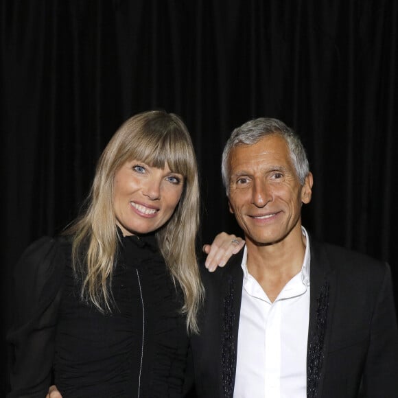 Nagui et sa femme Mélanie Page lors de la 31ème cérémonie des Molières 2019 aux Folies Bergère à Paris, France, le 13 mai 2019. © Cédric Perrin/Bestimage