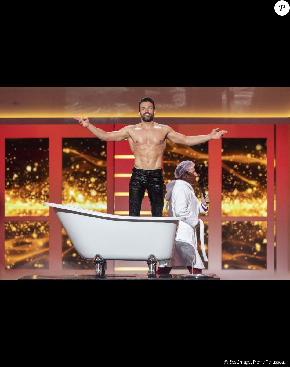 Exclusif - Jean-Marc Généreux et Charlie Placais - Enregistrement de l'émission "Spectaculaire" à Paris, qui sera diffusée le 30 octobre sur France 2 © Pierre Perusseau / Bestimage