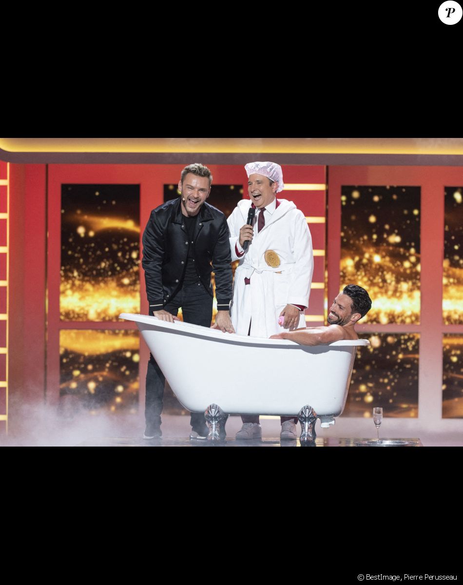 Exclusif - Jean-Philippe Janssens, Jean-Marc Généreux et Charlie Placais - Enregistrement de l'émission "Spectaculaire" à Paris, qui sera diffusée le 30 octobre sur France 2 © Pierre Perusseau / Bestimage