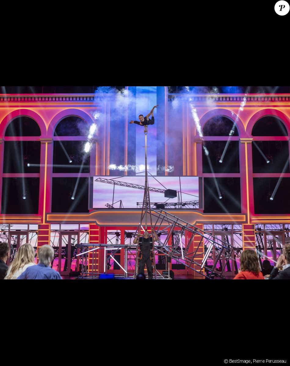 Exclusif - Duo Stauberti - Enregistrement de l'émission "Spectaculaire" à Paris, qui sera diffusée le 30 octobre sur France 2 © Pierre Perusseau / Bestimage