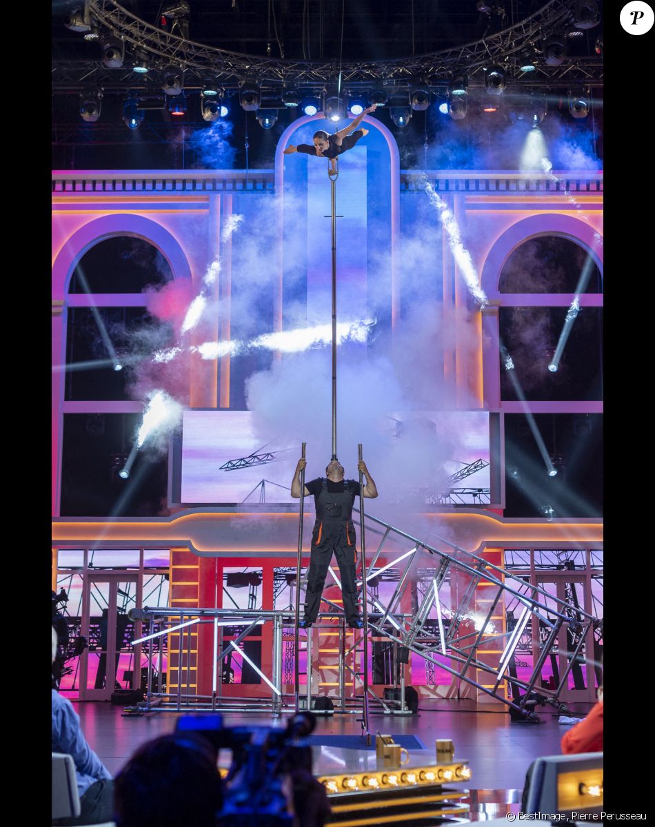 Exclusif - Duo Stauberti - Enregistrement de l'émission "Spectaculaire" à Paris, qui sera diffusée le 30 octobre sur France 2 © Pierre Perusseau / Bestimage