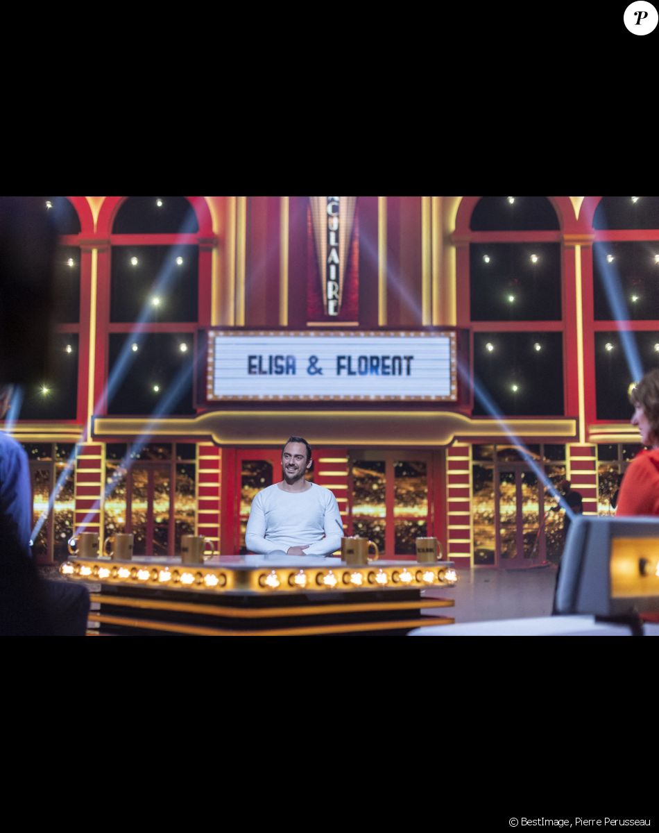 Exclusif - Elisa & Florent - Enregistrement de l'émission "Spectaculaire" à Paris, qui sera diffusée le 30 octobre sur France 2 © Pierre Perusseau / Bestimage