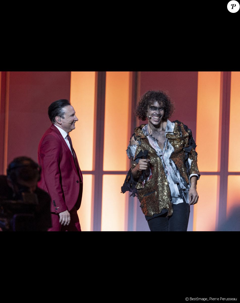 Exclusif - Jean-Marc Généreux et Moulla - Enregistrement de l'émission "Spectaculaire" à Paris, qui sera diffusée le 30 octobre sur France 2 © Pierre Perusseau / Bestimage