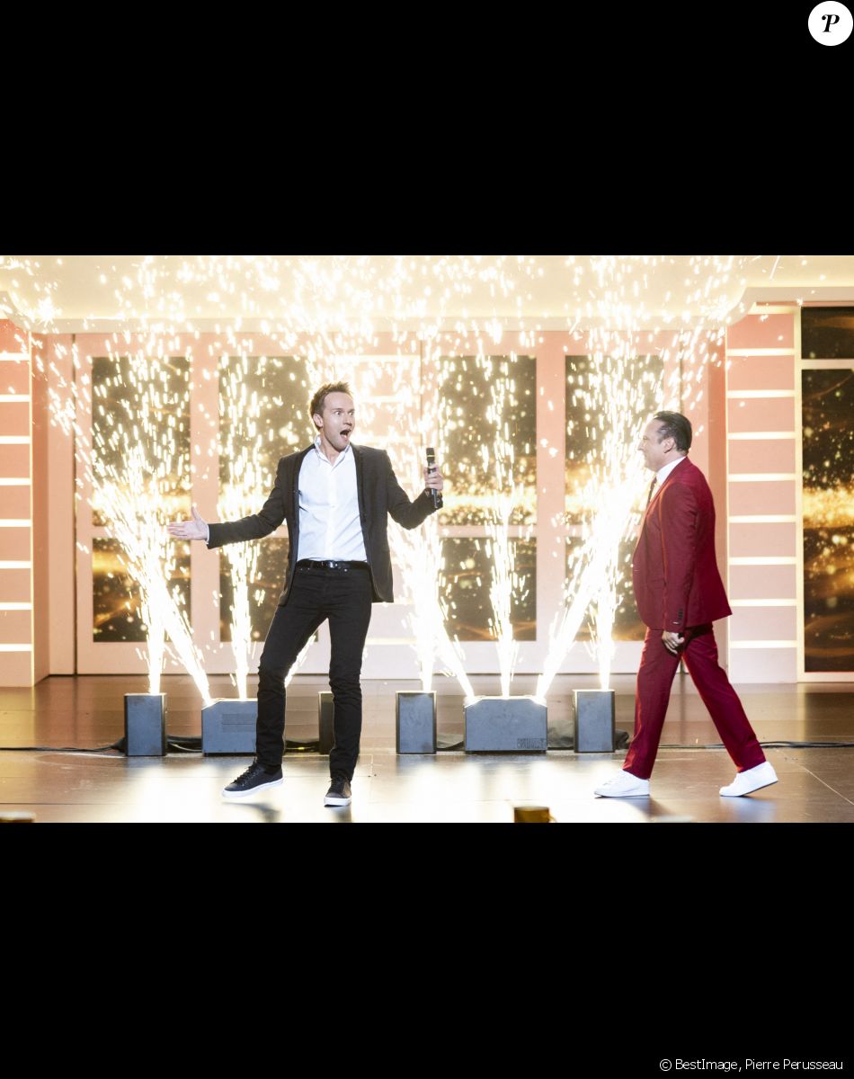 Exclusif - Cyril Féraud et Jean-Marc Généreux - Enregistrement de l'émission "Spectaculaire" à Paris, qui sera diffusée le 30 octobre sur France 2 © Pierre Perusseau / Bestimage