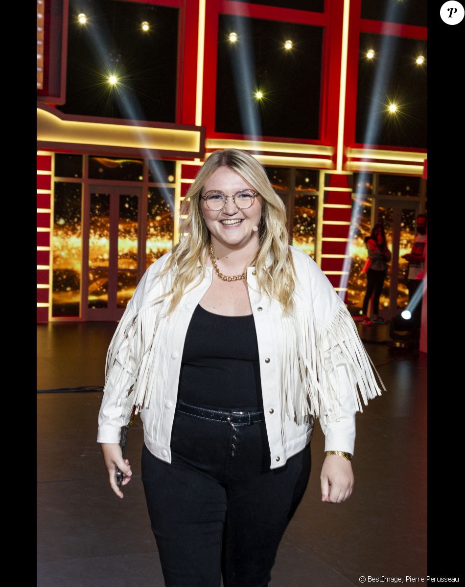 Exclusif - Lola Dubini - Backstage de l'enregistrement de l'émission "Spectaculaire" à Paris, qui sera diffusée le 30 octobre sur France 2 © Pierre Perusseau / Bestimage