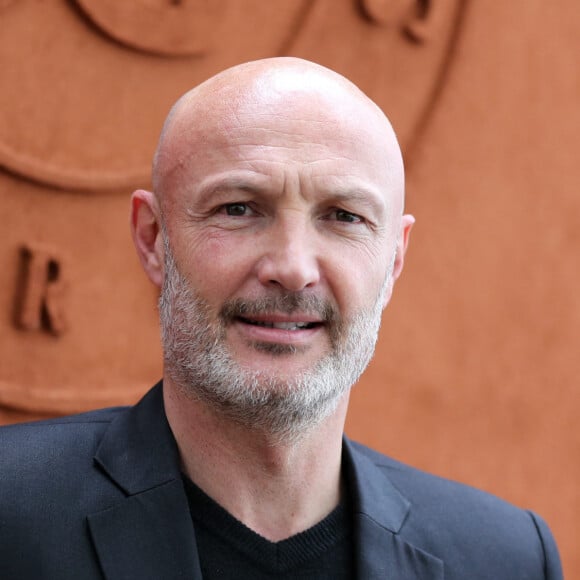 Frank Leboeuf - People au village des Internationaux de France de tennis de Roland Garros à Paris, le 28 mai 2014.