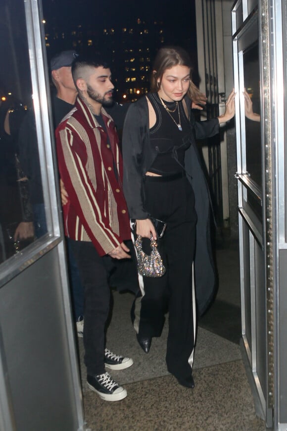 Gigi Hadid et Zayn Malik, réconciliés, sont allés dîner ensemble pour l'anniversaire de Zayn à New York le jour de ses 27 ans le 12 janvier 2020.