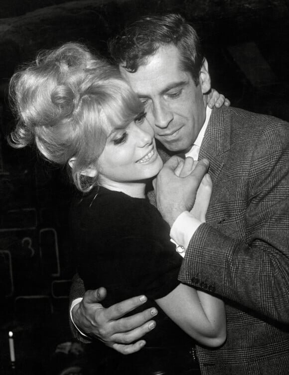 Catherine Deneuve et Roger Vadim en 1965