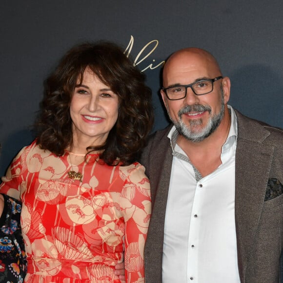 Danielle Fichaud, Valérie Lemercier, Sylvain Marcel, Antoine Vezina - Avant-Première du film "Aline" au Grand Rex à Paris le 25 octobre 2021. © Veeren/Bestimage