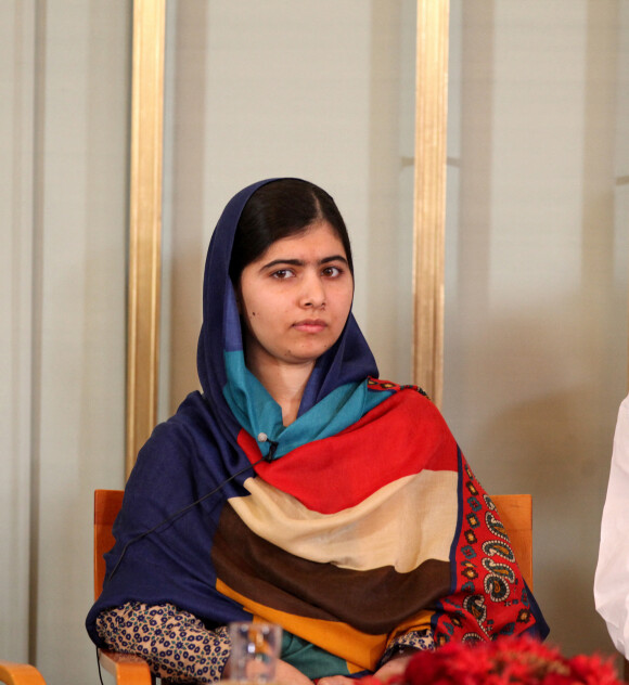 Malala Yousafzai, prix Nobel de la paix 2014, lors d'une conférence de presse à Oslo, le 9 décembre 2014.