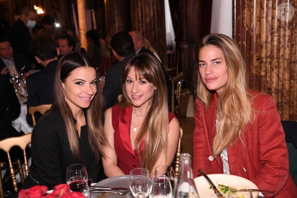 Denitsa Ikonomova, Jade Geropp et Solène Hébert - Déjeuner du Chinese Business Club en l'honneur de l'ancien président N.Sarkozy au restaurant de l'hôtel The Westin Paris Vendôme à Paris, France, le 8 novembre 2021. © Rachid Bellak/Bestimage