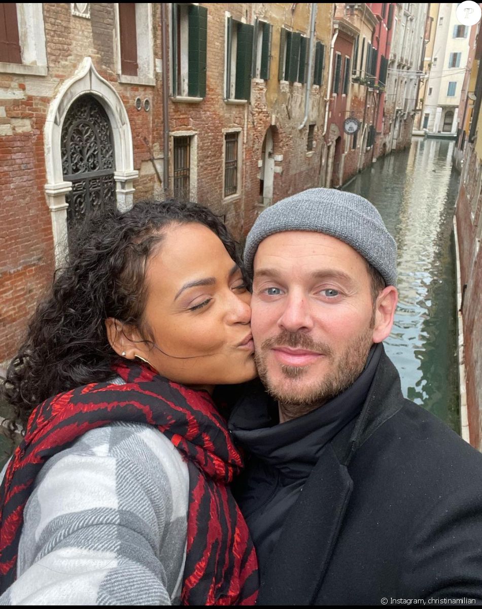 Christina Milian et M. Pokora ont passé quelques jours en amoureux à Venise. Novembre 2021.