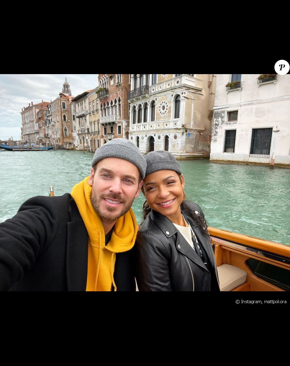 Christina Milian et M. Pokora ont passé quelques jours en amoureux à Venise. Novembre 2021.