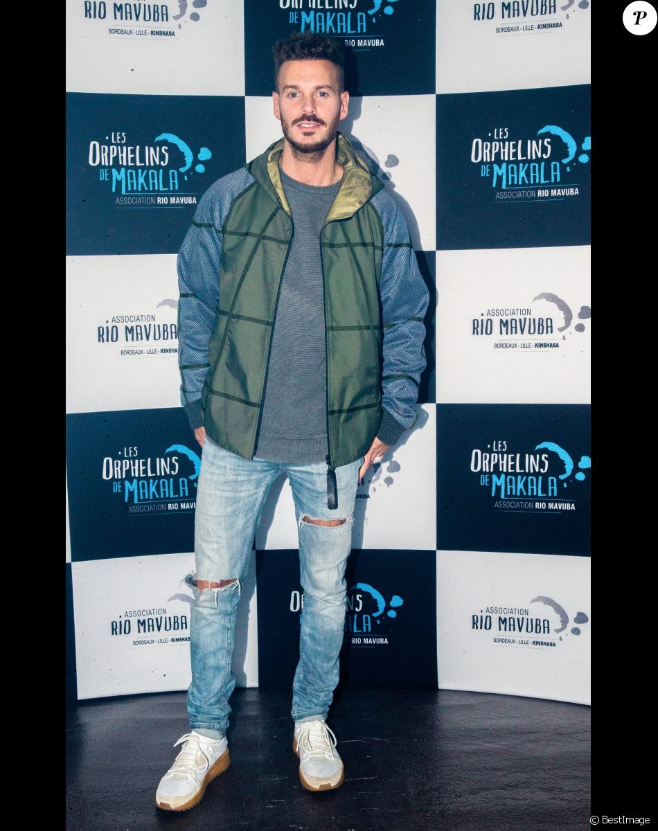 Exclusif - Matt Pokora (M Pokora) au photocall de la 8ème édition du concert caritatif "Une nuit à Makala" organisé pour l'association "Les orphelins de Makala" au Zénith de Lille, France, le 19 mars 2019. © Stéphane Vansteenkiste/Bestimage