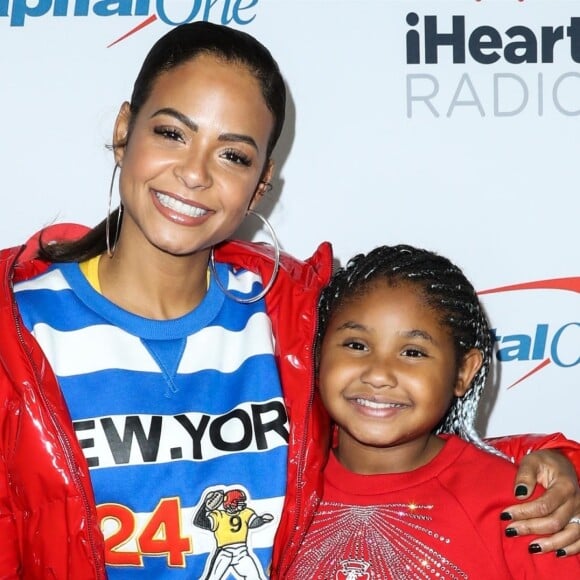 Christina Milian et sa fille Violet Madison Nash à la soirée 102.7 KIIS FM's Jingle Ball 2018 à Inglewood, le 30 novembre 2018.