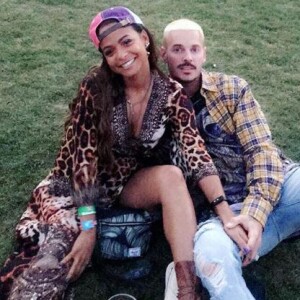 M. Pokora et Christina Milian au festival de Coachella. Instagram, avril 2018.