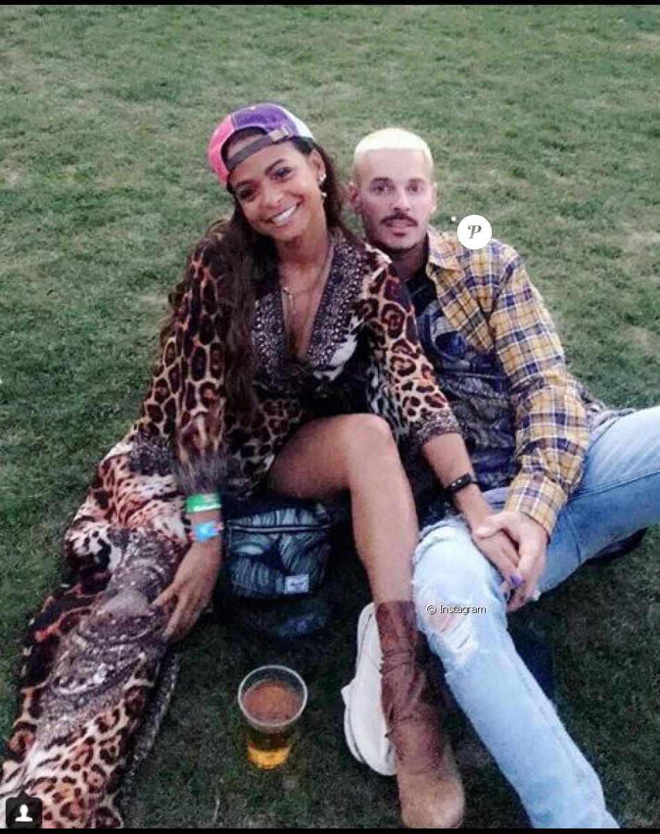 M. Pokora et Christina Milian au festival de Coachella. Instagram, avril 2018.