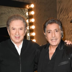 Exclusif - Michel Drucker et Frédéric François - Frédéric François en concert événement à l'Olympia à Paris le 30 octobre 2021 avant d'entamer une tournéee début 2022. © Coadic Guirec/Bestimage