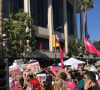 Exclusif - Joie des fans de Britney Spears lors du Rally Free Britney à Los Angeles le 12 novembre 2021.